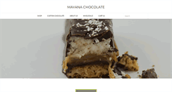 Desktop Screenshot of mayanachocolate.com